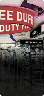 Descontos em lojas Duty-Free